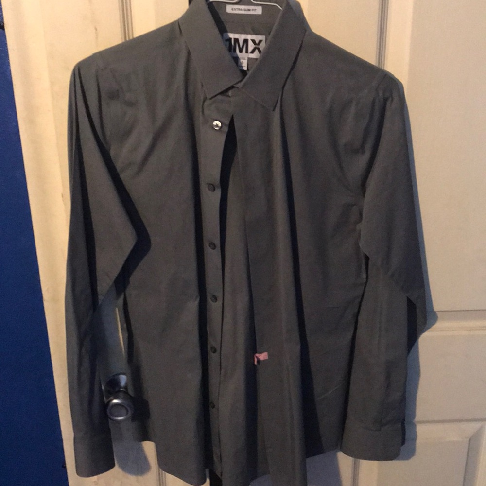 Grey dress shirt